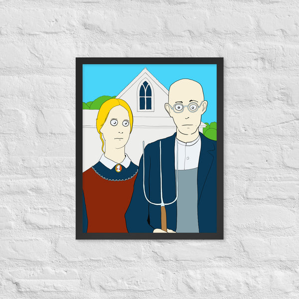 American Gothic Framed Print