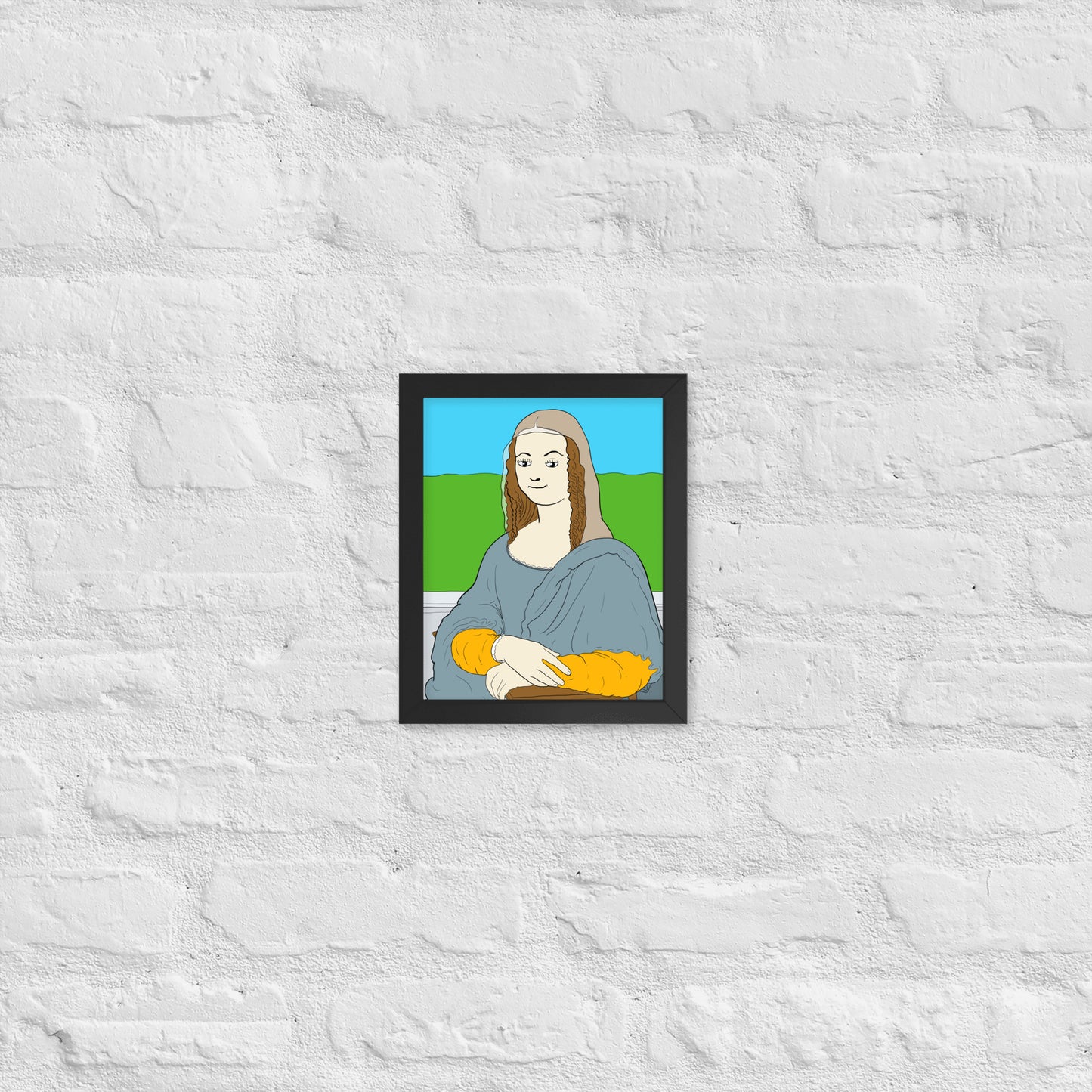 Mona Lisa Framed Print