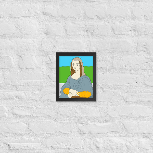 Mona Lisa Framed Print