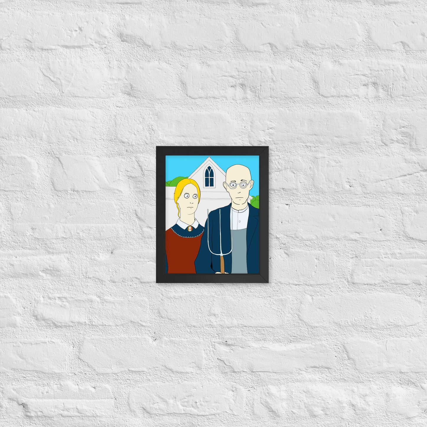 American Gothic Framed Print