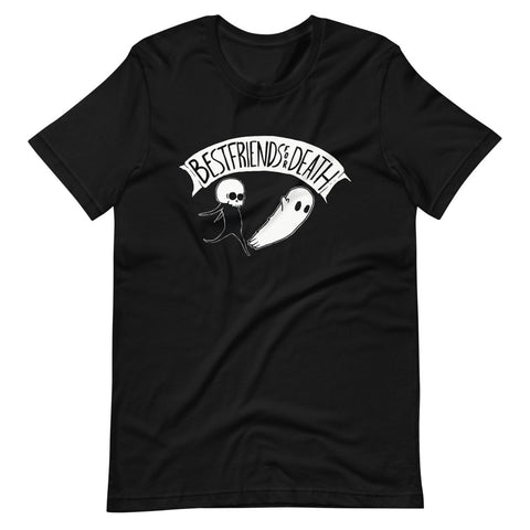 Best Friends For Death Black Tee