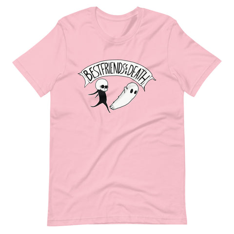 Best Friends For Death Pink Tee